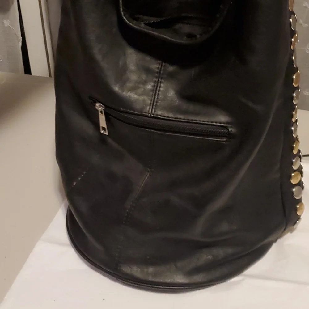 STUDDED SEXY SPIKE ANKLE BOOTS WITH HEELS SZ 8/M - Picture 7 of 10